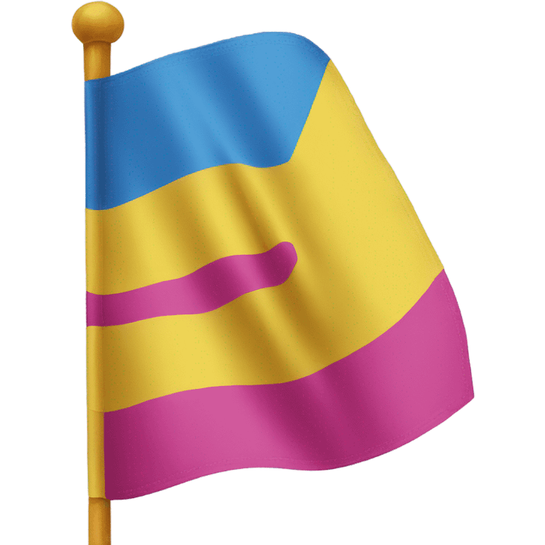 Pansexual flag emoji