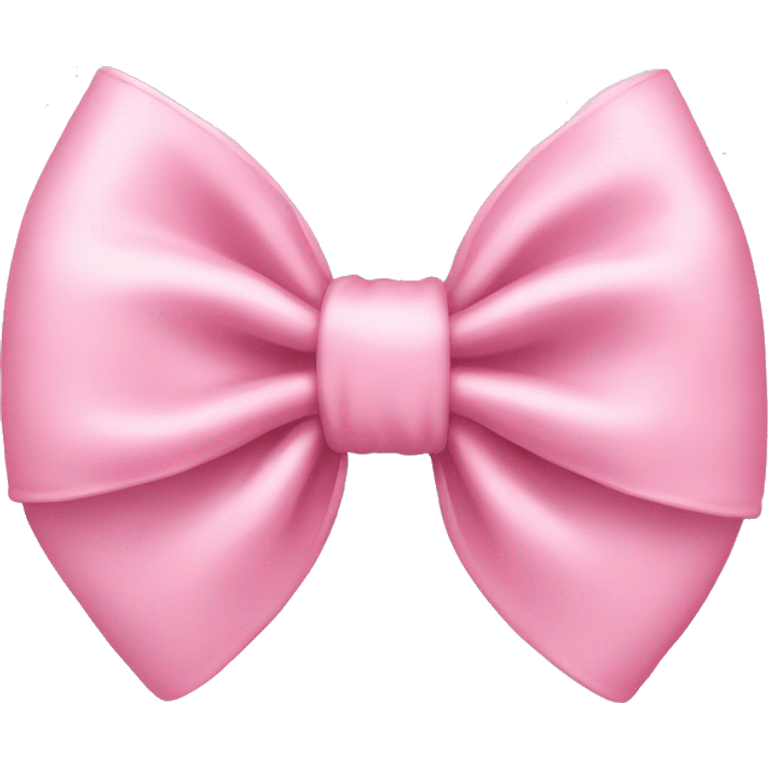 Light pink bow emoji