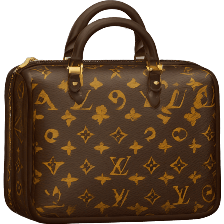 Louis Vuitton cosmetic bag  emoji