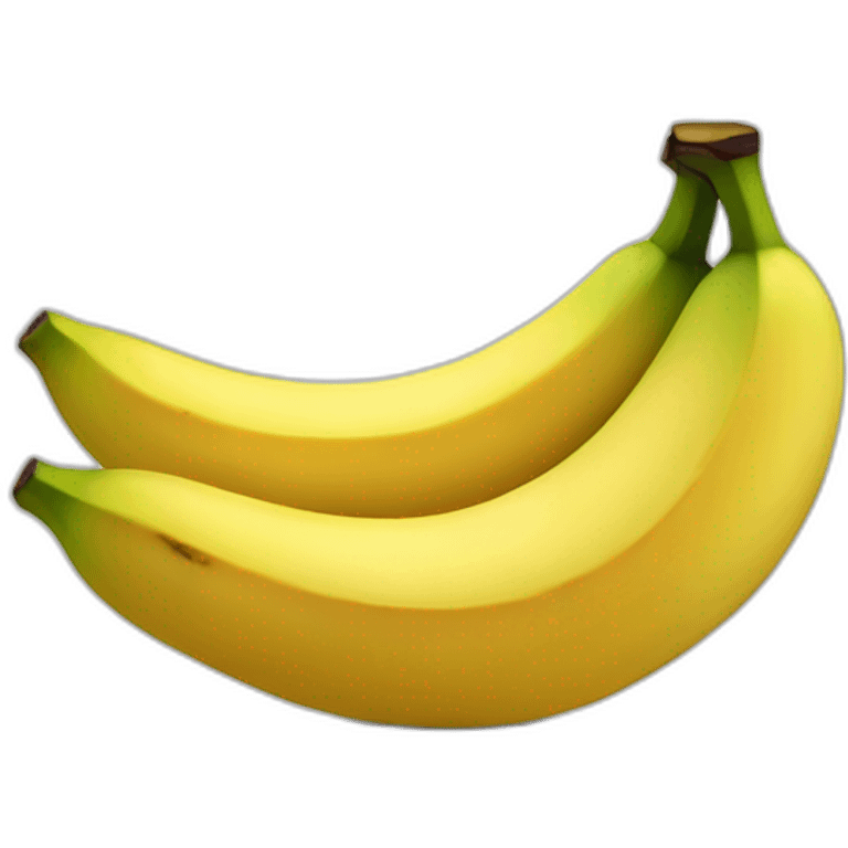 Banane entrain de manger une banane  emoji