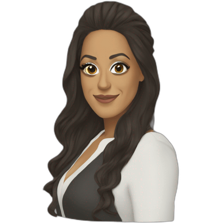 Amel bent emoji