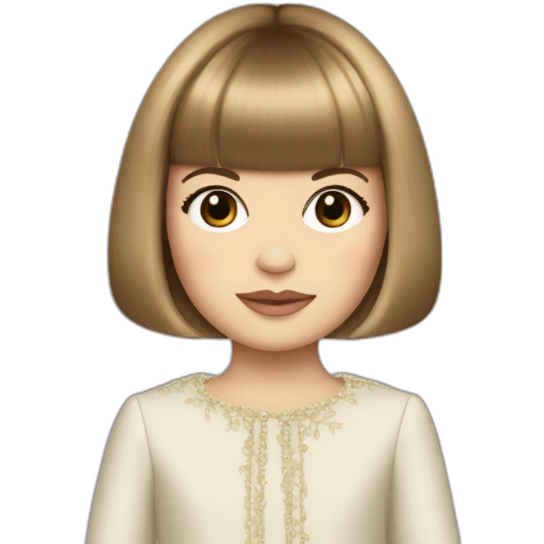 Baby anna wintour emoji