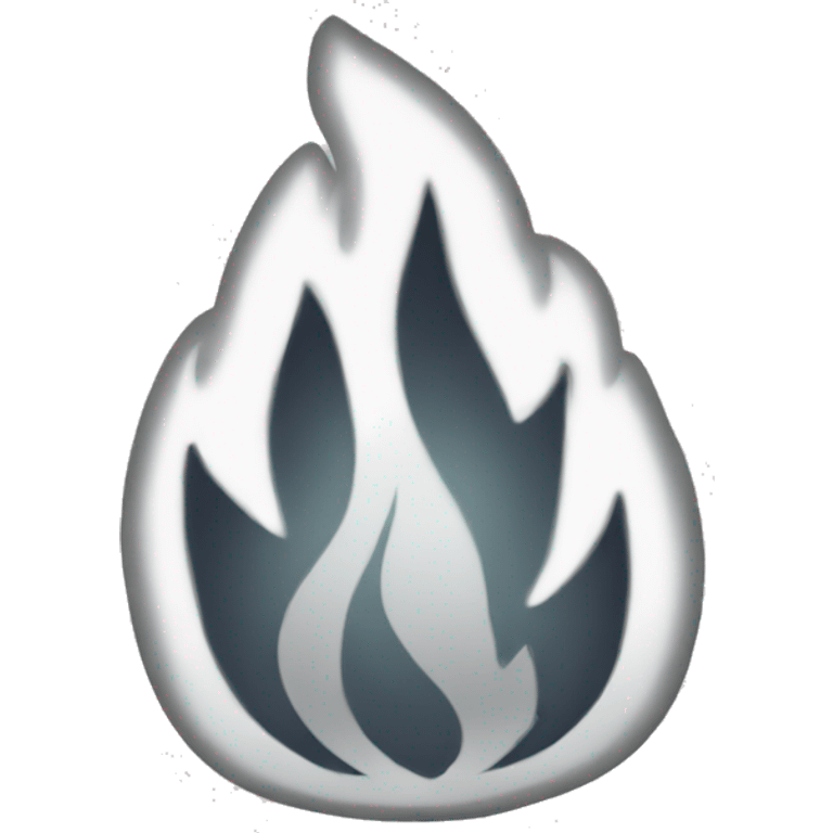 Silver fire  emoji