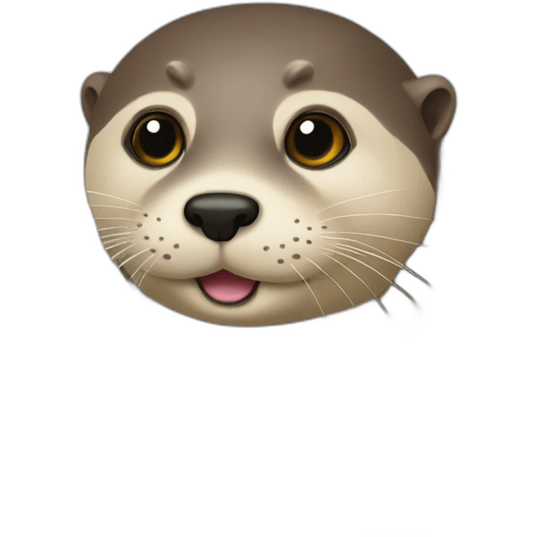 Loutre fatiguée emoji