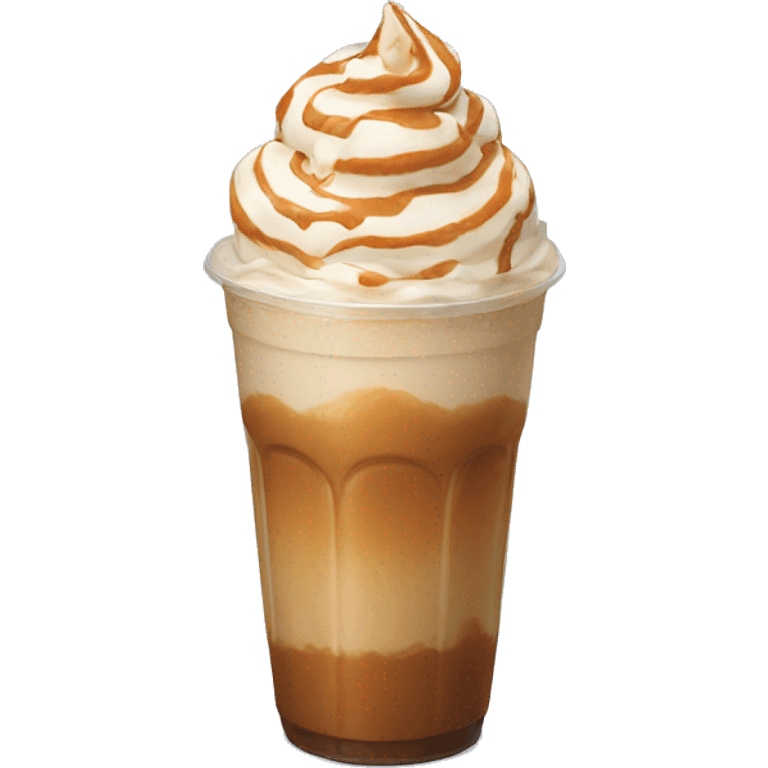 Caramel frappe  emoji