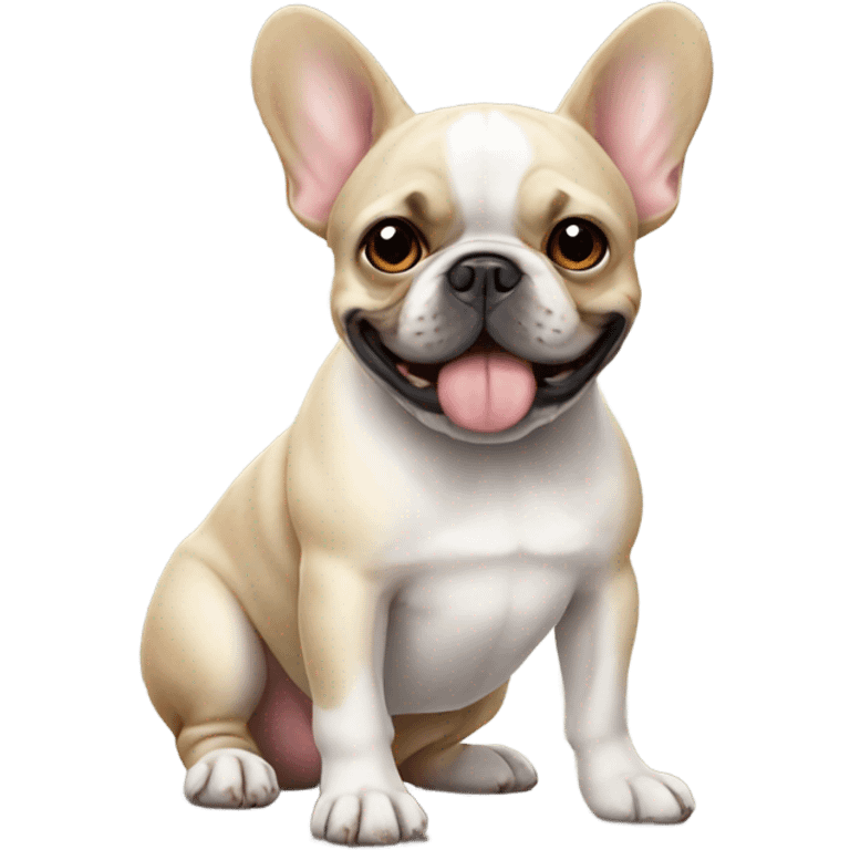 French bulldog emoji