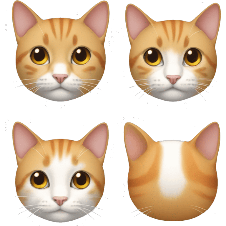 Hi! i want my memoji with a orange a white cat emoji