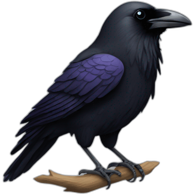 Raven emoji