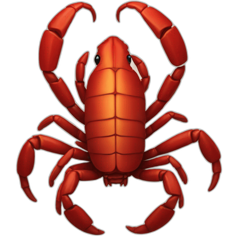 red scorpion emoji