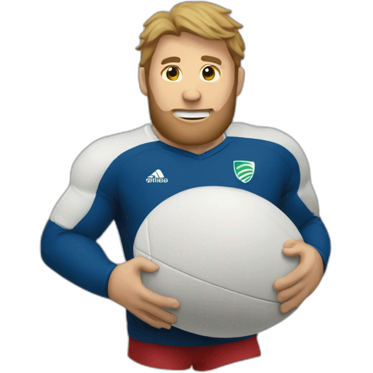 Balon de rugby emoji