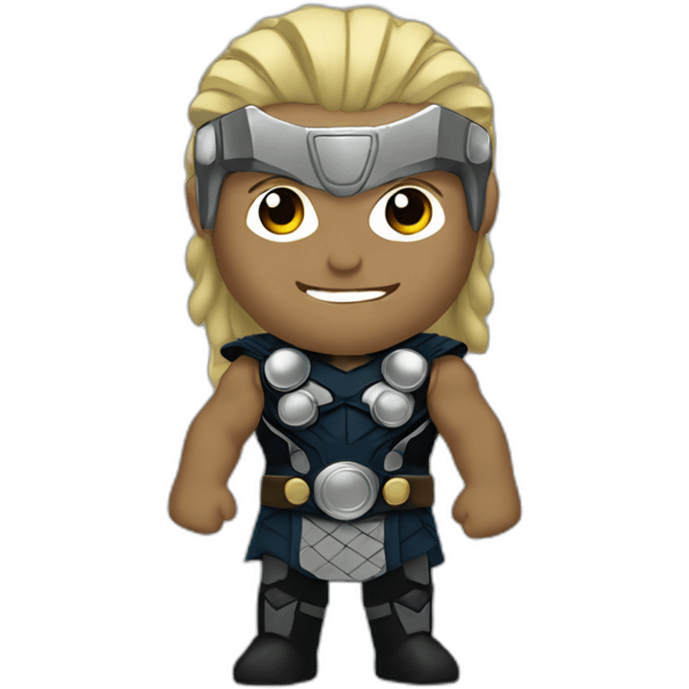 Thor with storm emoji