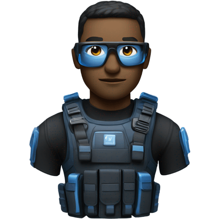 Warden from Rainbow Six Siege emoji