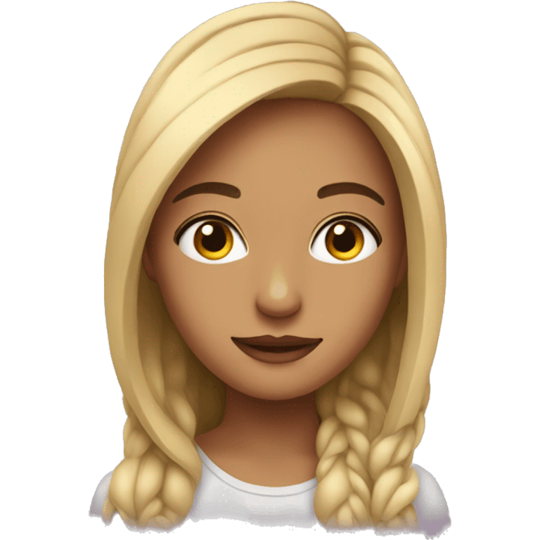 Beautiful girl emoji