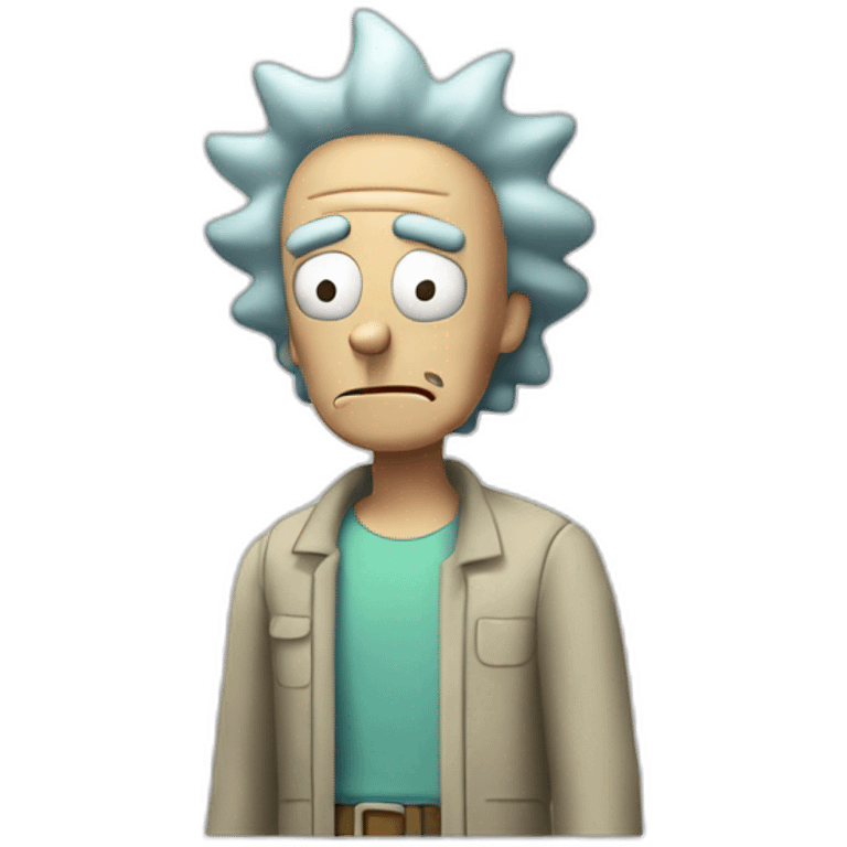 rick from rick and morty emoji