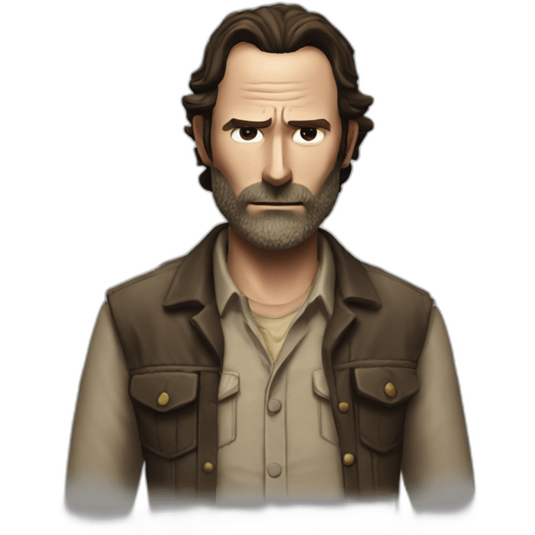 rick grimes the walking dead  emoji