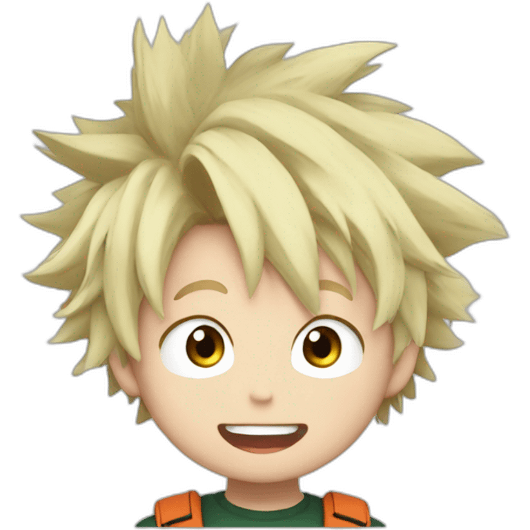 Bakugo kids my héro academia emoji