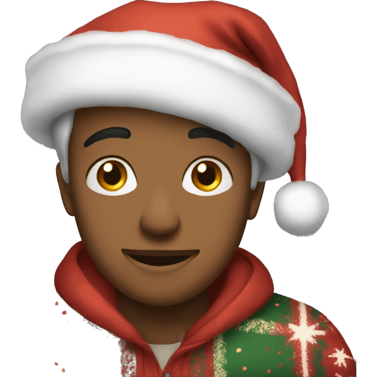 cozy christmas emoji