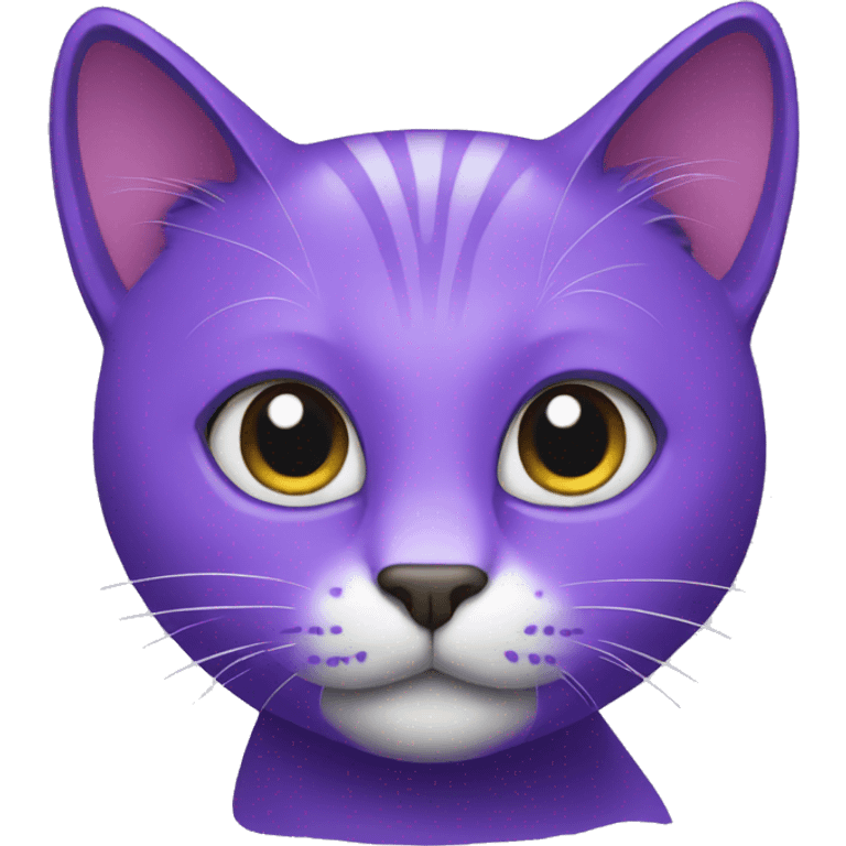 purple cat emoji