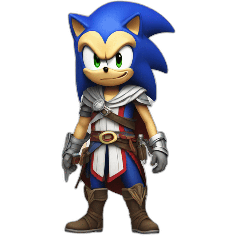 sonic assassins creed emoji