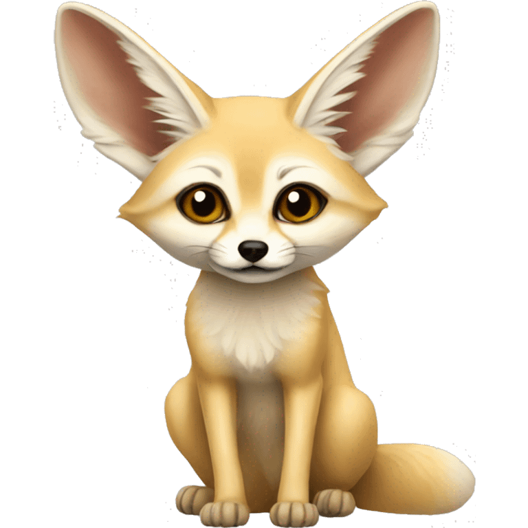 Fennec fox emoji