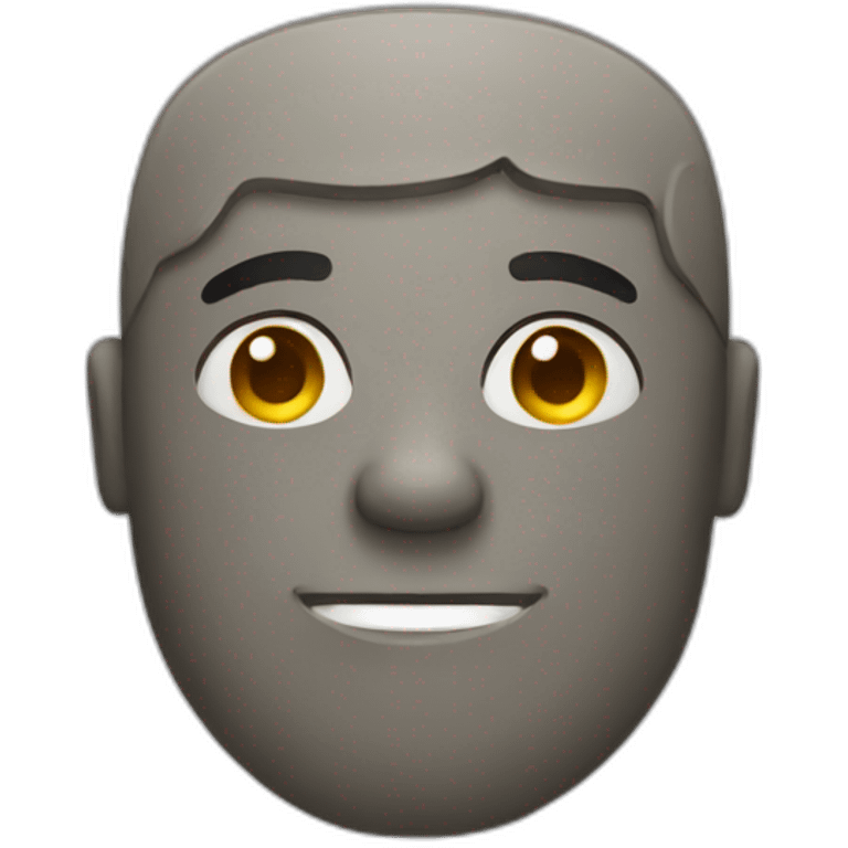 stone guy emoji