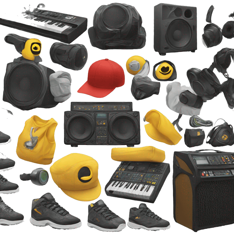 rap equipment emoji