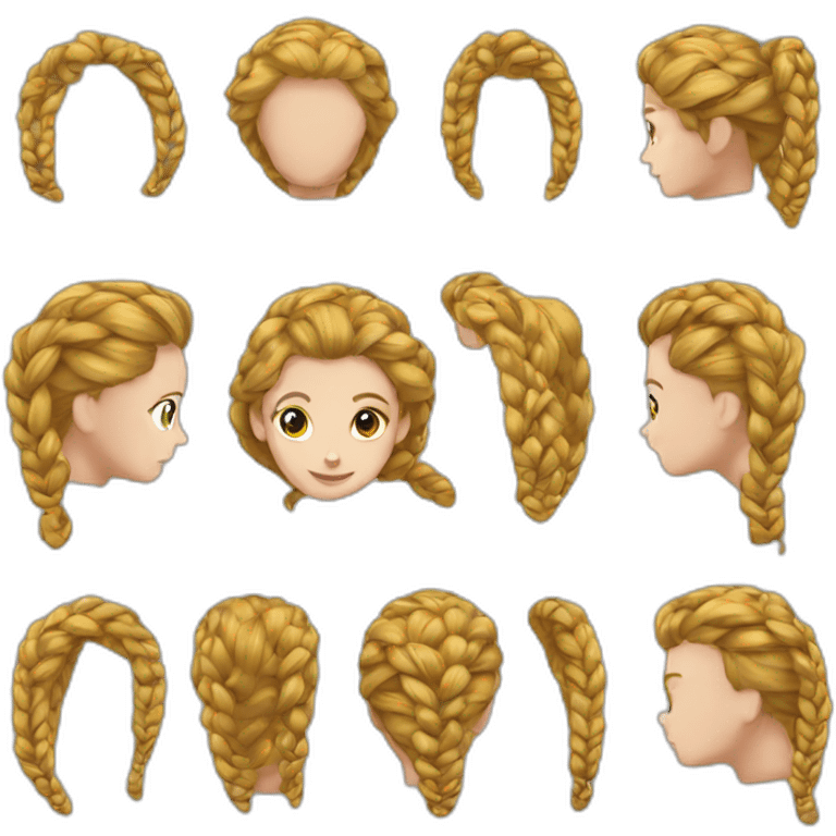 Tresse emoji