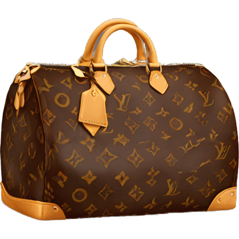 Louis vuitton bag emoji