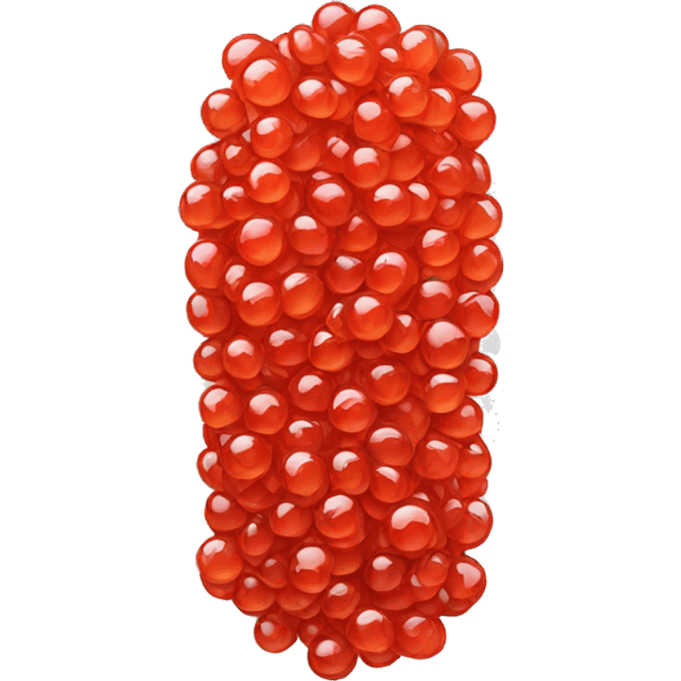 Red caviar  emoji