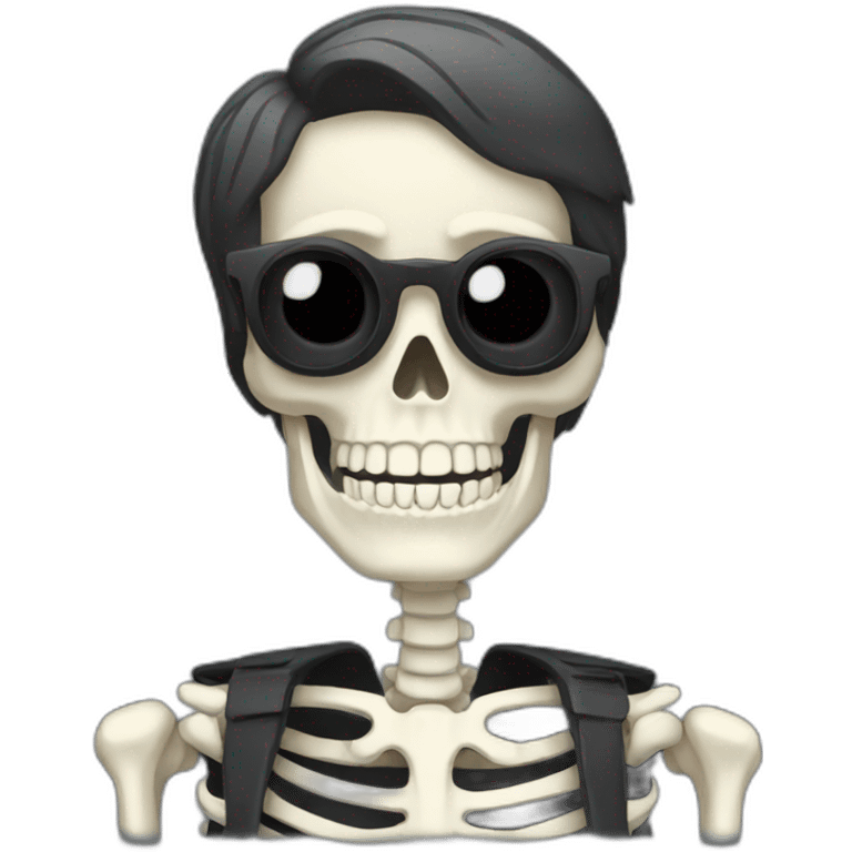 skeleton filmmaker emoji