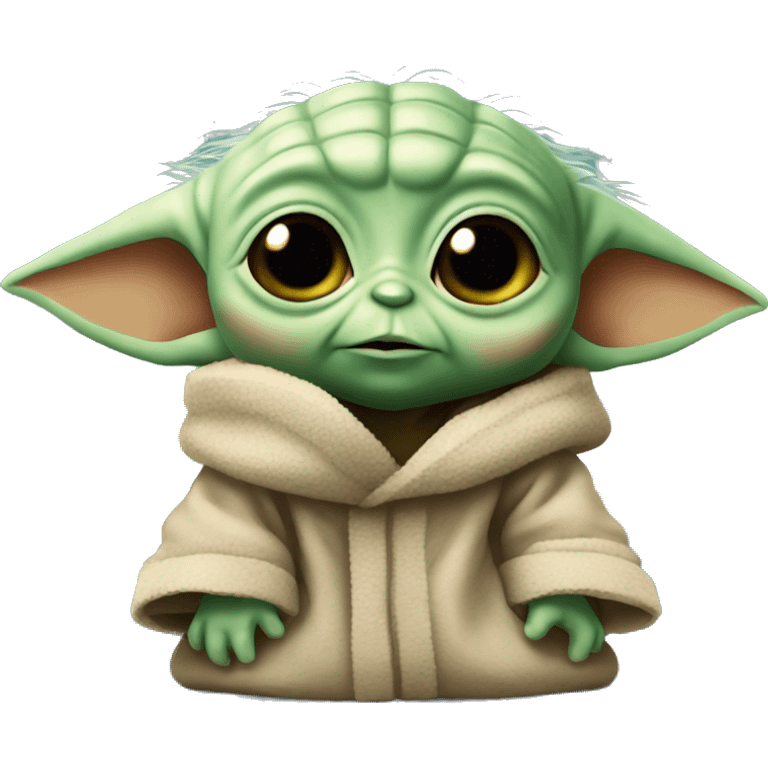 Baby Yoda quizzical  emoji