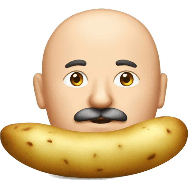 Lukashenko and potato emoji