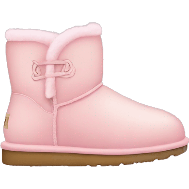 Babypink UGG shoes emoji