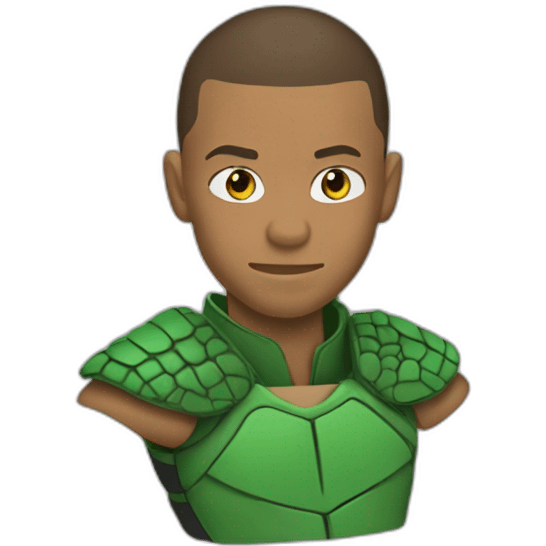 Mbappe tortue ninja emoji