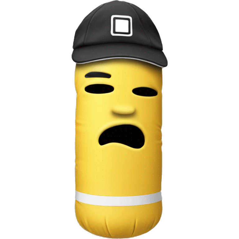 punching bag with hat emoji