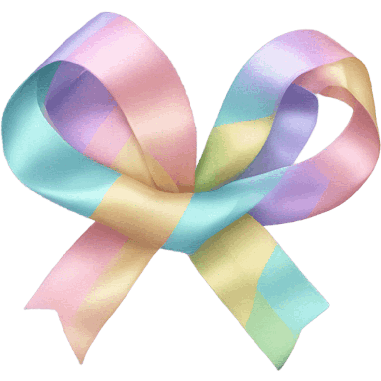 pastel ribbons  emoji