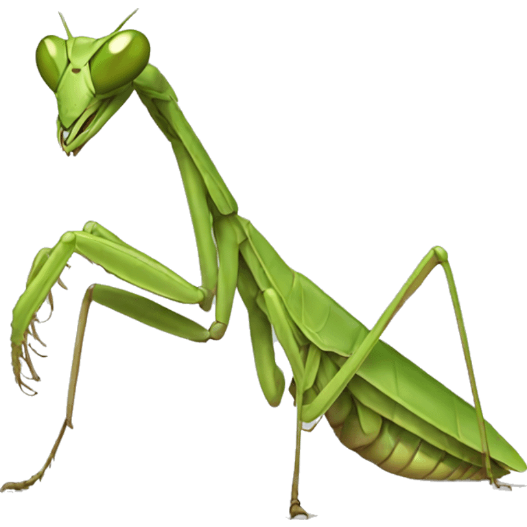 Preying mantis emoji