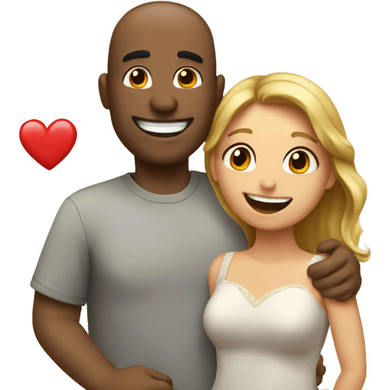 Heart being happy about wife emoji