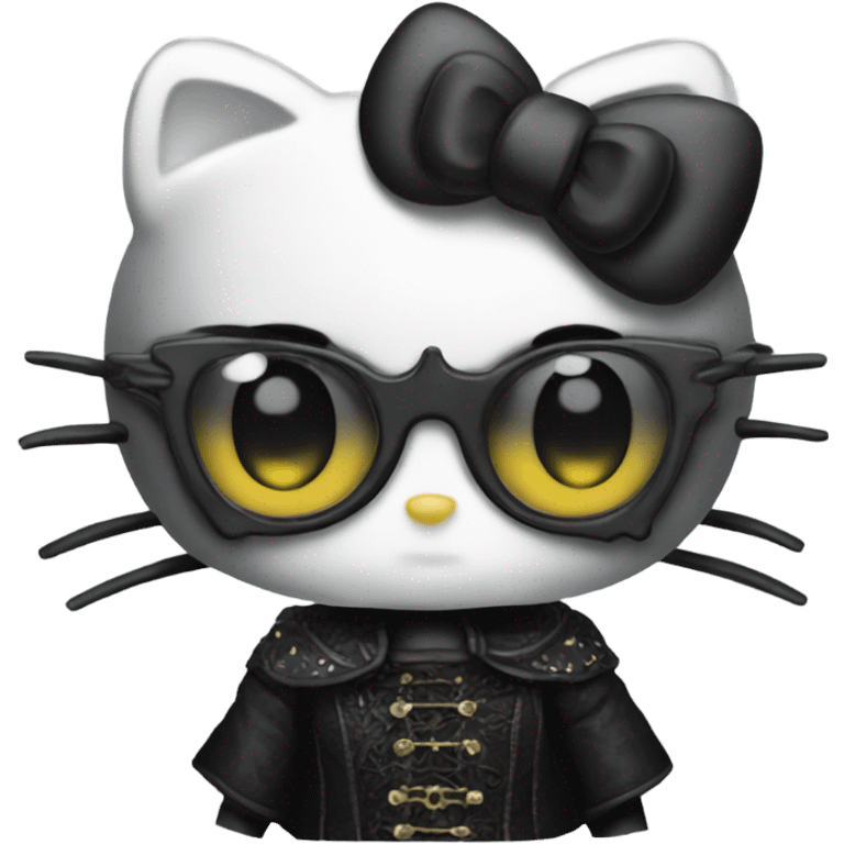 Hello kitty gothic  emoji