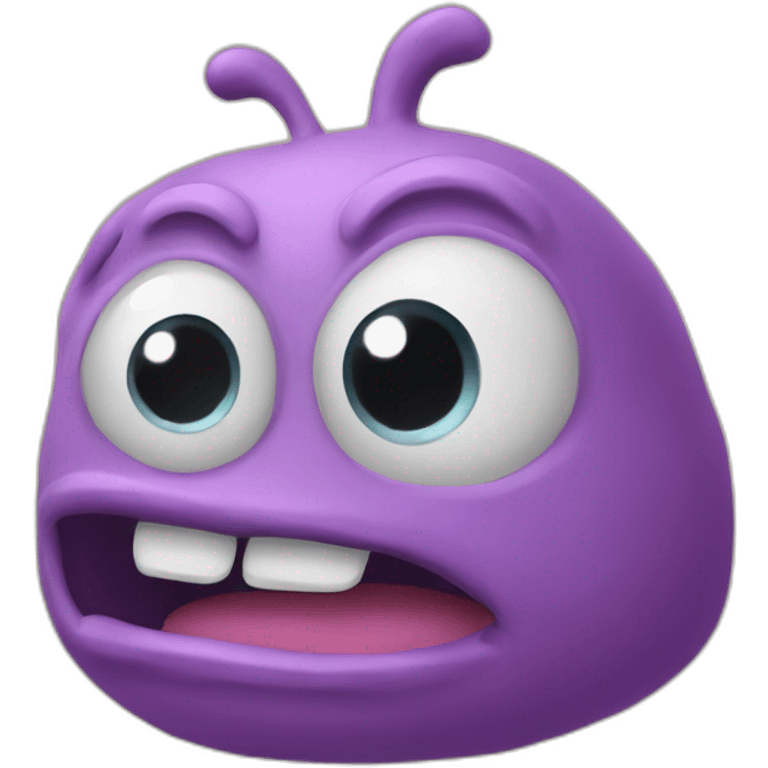 Purk from sesamstreet emoji