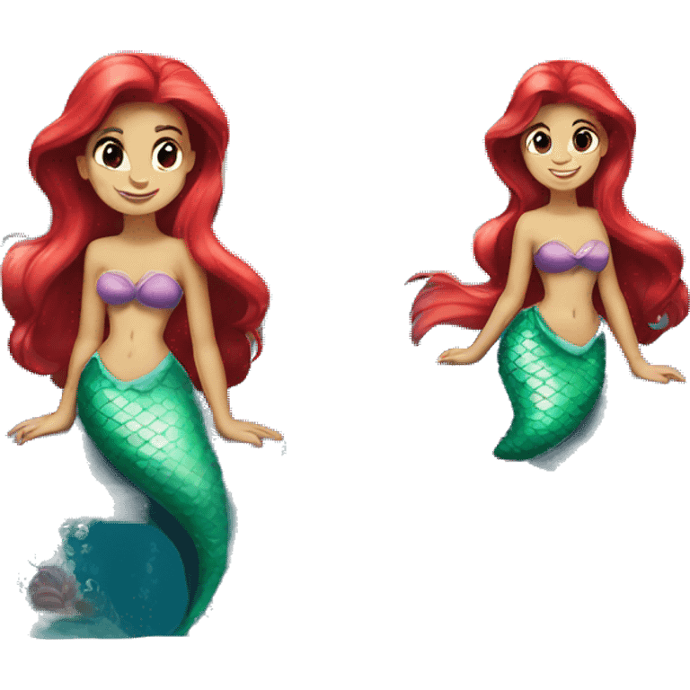 Little Mermaid Ariel  emoji