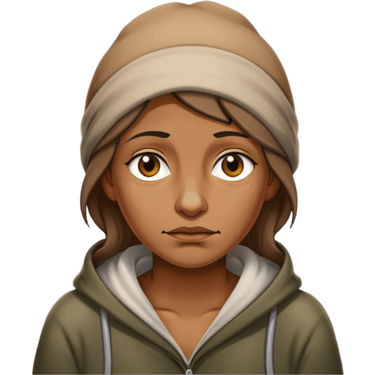 Homeless lady emoji