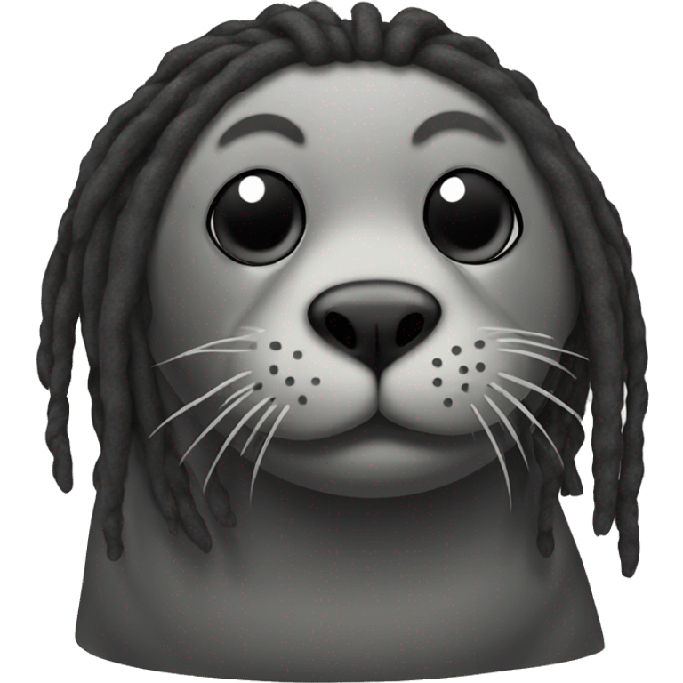 Seal with dreads emoji