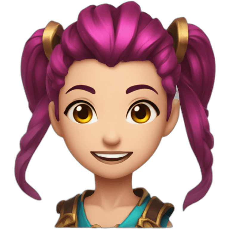 Jinx league of legend emoji