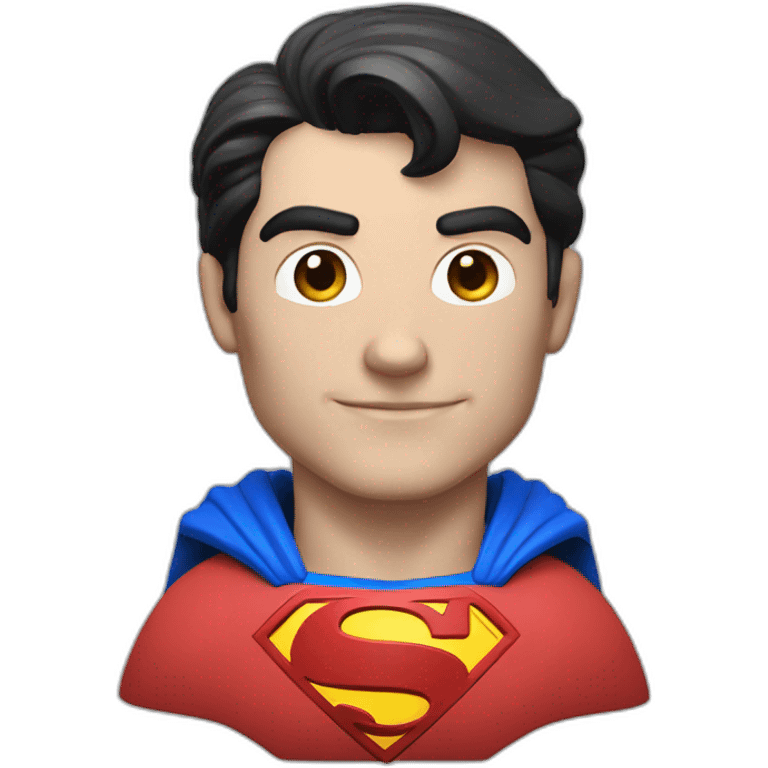 superman bust emoji