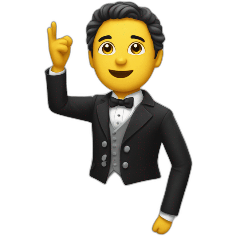 Musical conductor  emoji