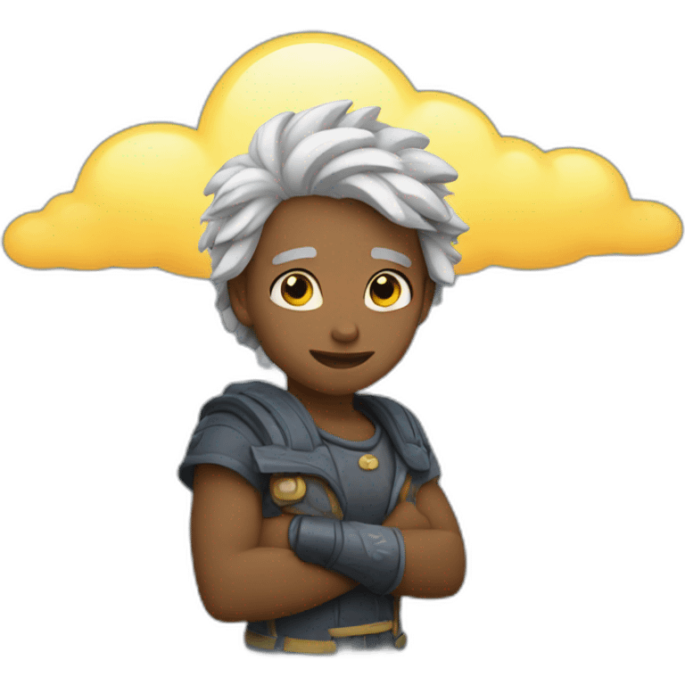 Storm emoji