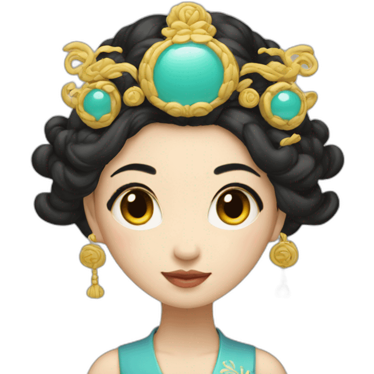 Chinese-modern-goddess emoji