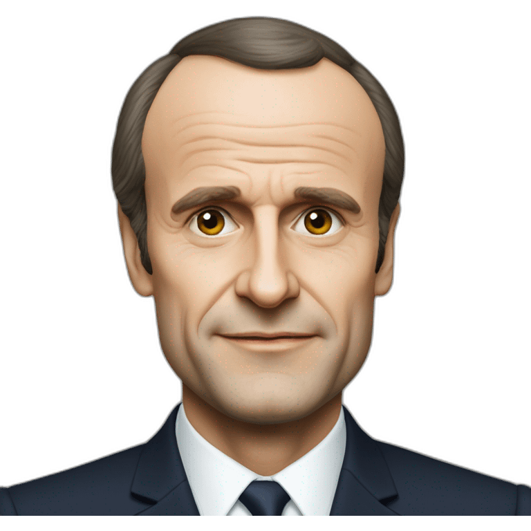 Macron Mitterrand emoji