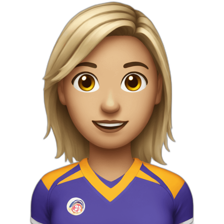 Handball teen girl player emoji